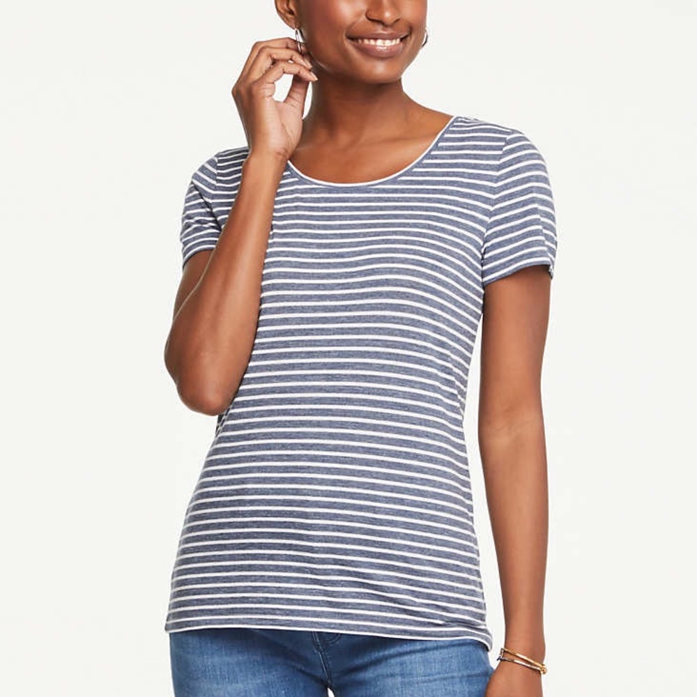 Ann Taylor Factory Stripe T-Shirt